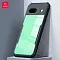 Противоударная накладка Xundd для Google Pixel 8A прозрачная с черными бортами