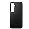 Накладка из эко кожи Kindsuit Case с MagSafe совместимая с Samsung Galaxy S26 черная (LB)