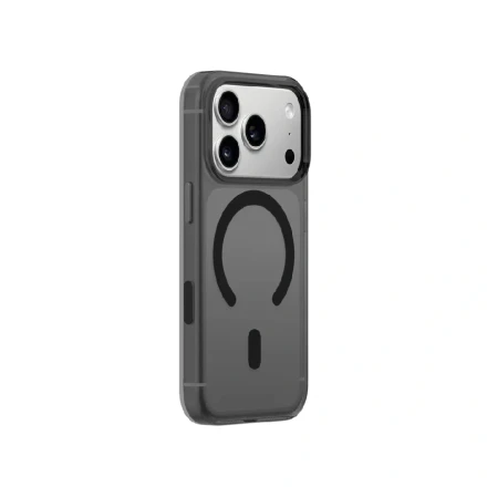 Силиконовая накладка KZDOO Iceguard с MagSafe совместимая с iPhone 17 Pro Max затемненная