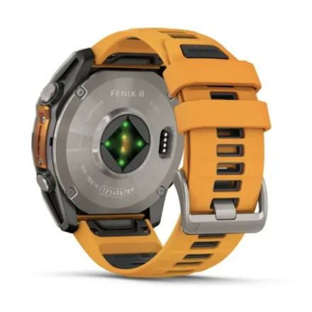 Умные часы Garmin Fenix 8 51 mm Sapphire Orange/Graphit Titanium (010-02905-53)