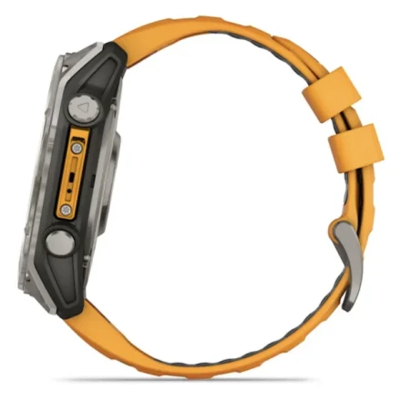 Умные часы Garmin Fenix 8 51 mm Sapphire Orange/Graphit Titanium (010-02905-53)