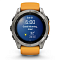 Умные часы Garmin Fenix 8 51 mm Sapphire Orange/Graphit Titanium (010-02905-53)