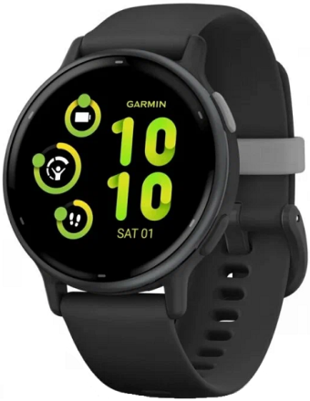 Умные часы Garmin VivoActive 5 черные (010-02862-5A)