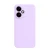 Накладка Silicone Case совместимая с Honor 400 светло-фиолетовая