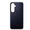 Накладка из эко кожи Kindsuit Case с MagSafe совместимая с Samsung Galaxy S26 темно-синяя (LB)