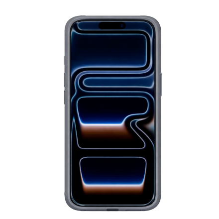 Кевларовая накладка KZDOO Iceguard с MagSafe совместимая с iPhone 17 Pro затемненная