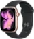 Apple Watch Series 11, 42 мм, корпус из алюминия цвета «розовое золото», спортивный ремешок цвета «черный» S/M (MEW24)
