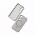Накладка Silicone Case с MagSafe совместимая с Samsung S25 Plus/S24 Plus серая
