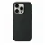 Накладка Silicone Case с MagSafe совместимая с iPhone 16 Pro Max черная LB
