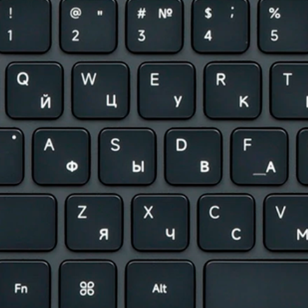 Чехол-клавиатура Keyboard совместимая с Ксиаоми Redmi Pad Pro/Pro 2/Poco M1 чёрная (РУ раскладка) EAC