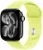 Apple Watch Series 11, 46 мм, корпус из алюминия цвета «чёрная смола», спортивный ремешок цвета «неоново-желтый» S/M (MEW84)