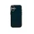 Накладка из эко-кожи Kzdoo Noble Collection совместимая с iPhone 16 Plus черная