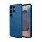 Накладка Silicone Case совместимая с Samsung S26 Ultra (SC) темно-синяя