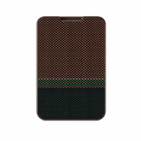 Карбоновый картхолдер Benks ArmorGo Magnetic Wallet Stand с MagSafe чехол для карт Prestige Коричневый