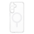 Противоударная накладка Cabal Premium Clear Case c MagSafe для Samsung Galaxy S25 FE прозрачная