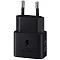 Сетевое зарядное устройство + кабель Type-C/Type-C Samsung (EP-T2510XBEGEU) Type-C 25W черное LB