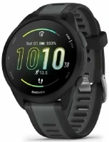 Умные часы  Умные часы Garmin Forerunner 165 черный с серым ремешком (010-02863-AC)
