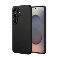 Накладка Silicone Case совместимая с Samsung S26 Ultra (SC) черная LB