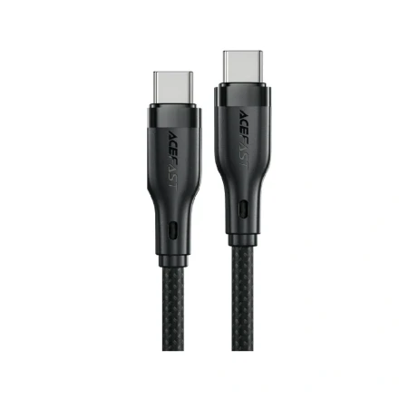 Кабель AceFast Type-C/Type-C/Mag3 240W 1.2м черный нейлон