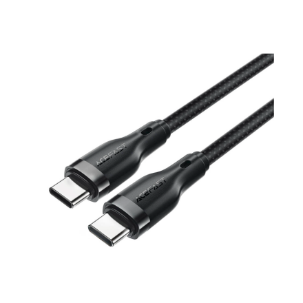 Кабель AceFast Type-C/Type-C/Mag3 240W 1.2м черный нейлон