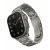 Ремешок UNIQ Osta совместимый c Apple Watch (42/44/45/49 mm) блочный серебро