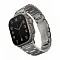 Ремешок UNIQ Osta совместимый c Apple Watch (42/44/45/49 mm) блочный серебро