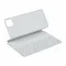 Чехол-клавиатура Keyboard совместимая с Ксиаоми Pad 7/7Pro/8/8 Pro/Poco Pad X1 белая (РУ/Англ раскладка) EAC