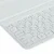 Чехол-клавиатура Keyboard совместимая с Ксиаоми Pad 7/7Pro/8/8 Pro/Poco Pad X1 белая (РУ/Англ раскладка) EAC