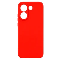 Накладка Silicone Case совместимая с ПОКО X8 Pro (SC) красная