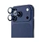 Защитное стекло на камеру WIWU Titan совместимое с iPhone 17 Pro/17 Pro Max Dark Blue (синее)