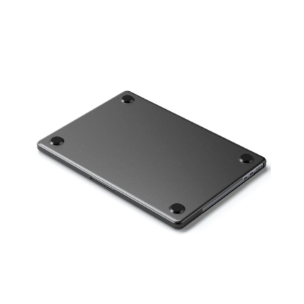 Пластиковый чехол Hard Shell Case совместимый с Macbook Air 13/13.6"(2022-2025) прозрачно-матовый