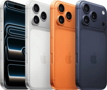 Телефон Apple iPhone 17 Pro Max 256 ГБ, eSim (электронная SIM-карта), цвет: серебристый (Silver)