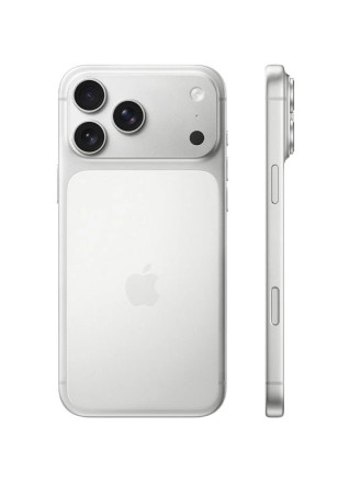 Телефон Apple iPhone 17 Pro Max 256 ГБ, eSim (электронная SIM-карта), цвет: серебристый (Silver)