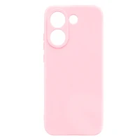 Накладка Silicone Case совместимая с ПОКО X8 Pro (SC) нежно розовая