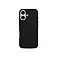 Накладка из эко-кожи Kzdoo Mag Noble Collection совместимая с iPhone 16 Plus черная