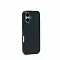 Накладка из эко-кожи Kzdoo Mag Noble Collection совместимая с iPhone 16 Plus черная