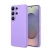 Накладка Silicone Case совместимая с Samsung S26 Ultra (SC) лавандовая