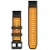 Силиконовый ремешок для Garmin Fenix 8 47mm Quickfit 22 mm (Graphite/Orange Spark) (010-13392-05)