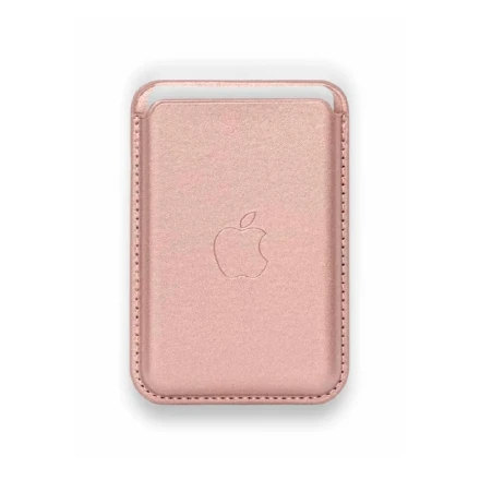 Картхолдер MagSafe Silicone Wallet натурал титановый