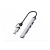 Хаб Type-C WIWU ZOLO 5 in 1 USB-C/USB-A Hub (Wi-Hb003) Grey (серый)