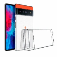 Силиконовая накладка для Google Pixel 6А прозрачная