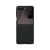 Накладка из эко кожи совместимая с Samsung Z Flip6/Flip 7FE черная