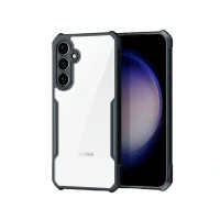 Противоударная накладка Xundd совместимая с Samsung A35 5G прозрачная с черными бортами