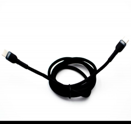 Кабель Cabal Premium Type-C/Type-C (CP-DCB-1321) 3A черный
