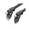 Кабель Bazic 4 in 1 USB/2Type-C + Lightning 1m черный