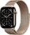 Apple Watch Series 11, 46 мм, корпус из титана цвета «золотой», миланский браслет золотого цвета M/L (MFD84)