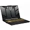 Ноутбук  15.6" Ноутбук ASUS TUF Gaming F15 FX507ZC4-HN143, 15.6", IPS, Intel Core i5 12500H, DDR5 16/ 512ГБ, NVIDIA GeForce RTX 3050  4ГБ, серый