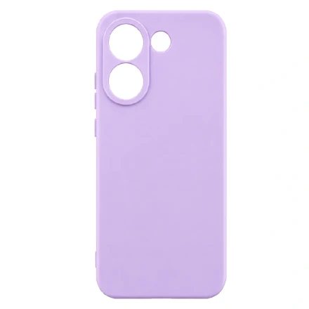 Накладка Silicone Case совместимая с ПОКО X8 Pro (SC) лавандовая