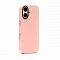 Накладка из эко-кожи Kzdoo Mag Noble Collection совместимая с iPhone 16 розовая