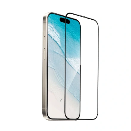 Защитное стекло WIWU 3D Curved Glass совместимое с iPhone 16 Pro/17/17 Pro
